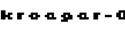 kroeger 04_66 Regular.ttf