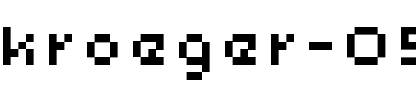 kroeger 05_54 Regular.ttf