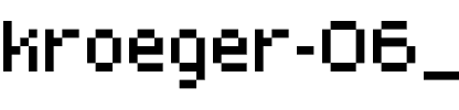 kroeger 06_55 Regular.ttf