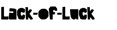 Lack-of-luck Normal.ttf