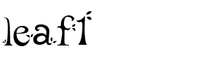 leaf1 Regular.ttf