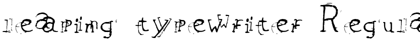 leaping typewriter  Regular.ttf