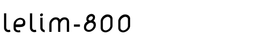 lelim 800 ExtraBold.ttf