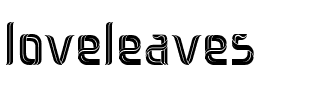 loveleaves Regular.ttf