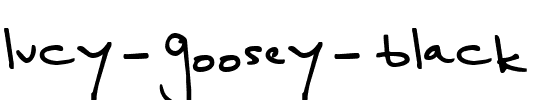 lucy goosey black Regular.ttf