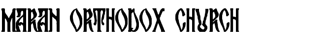 maran orthodox church Normal.ttf
