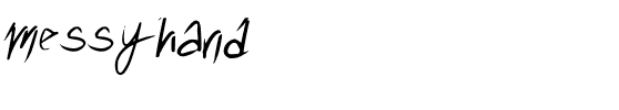 messyhand Medium.ttf