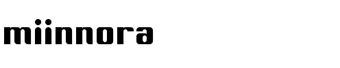 miinnora Regular.ttf