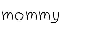mommy Medium.ttf