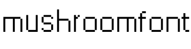 mushroomfont Medium.ttf
