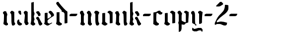 naked monk Regular.ttf