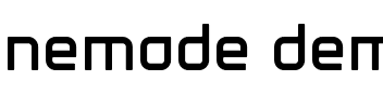 nemode demo Regular.ttf