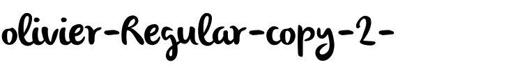 olivier Regular.ttf