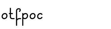 otfpoc Medium.otf