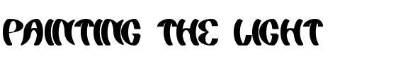 painting the light Normal.ttf