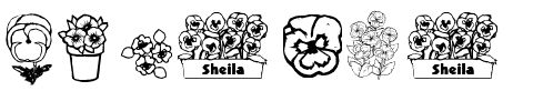 pansies4sheila2 Normal.ttf