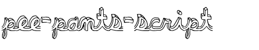 pee pants script Normal.ttf