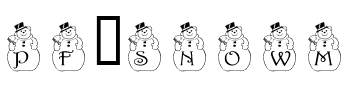 pf_snowman2 Regular.ttf