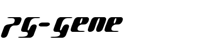 pg GENE Regular.ttf