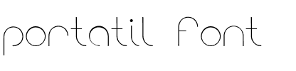 portatil font Regular.ttf
