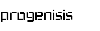 progenisis Regular.ttf