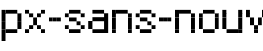 px sans nouveaux Regular.ttf