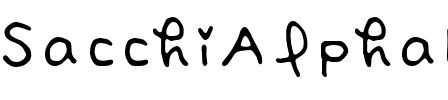 SacchiAlphabet Regular.ttf