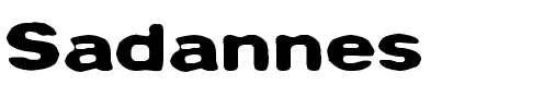 Sadannes Normal.ttf