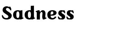 Sadness Regular.ttf