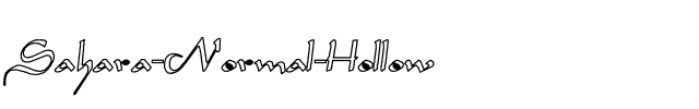 Sahara-Normal Hollow Regular.ttf