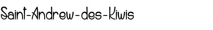 Saint Andrew des Kiwis Regular.ttf