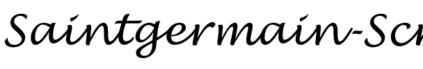 Saintgermain Script Regular.ttf