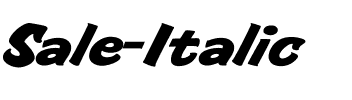 Sale-Italic Regular.ttf