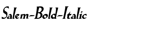 Salem Bold Italic.ttf