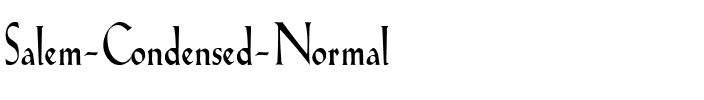 Salem-Condensed Normal.ttf