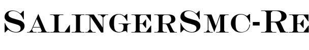 SalingerSmc Regular.ttf