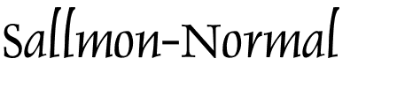 Sallmon-Normal Regular.ttf