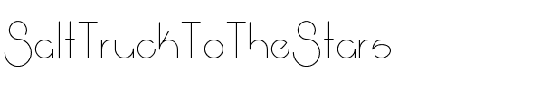 SaltTruckToTheStars Regular.ttf