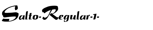 Salto Regular.ttf
