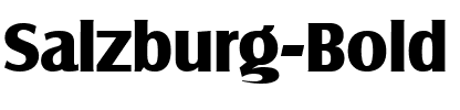 Salzburg-Bold Regular.ttf