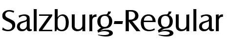 Salzburg-Regular Regular.ttf