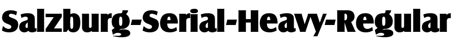 Salzburg-Serial-Heavy Regular.ttf