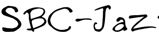 SBC Jazzed Normal.ttf