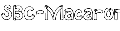 SBC Macaroni Normal.ttf