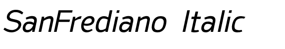 San Frediano Italic.otf