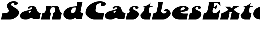 SandCastlesExtended Oblique.ttf