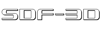 SDF 3D Regular.ttf