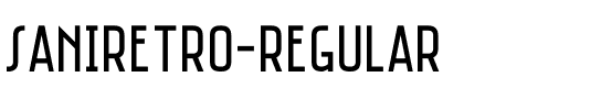 Saniretro Regular.ttf