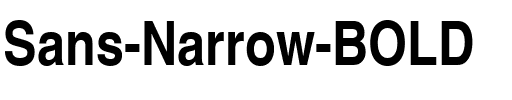 Sans Narrow BOLD.ttf