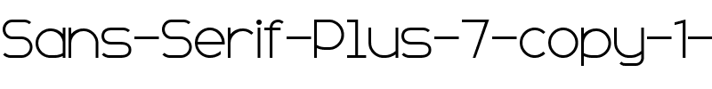 Sans Serif Plus 7 Regular.ttf